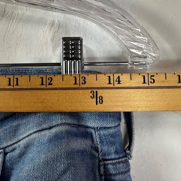 Mother Jeans Women 28 The Looker Crop Shake Well Light Blue Stretch Comfort - Picture 11 of 12